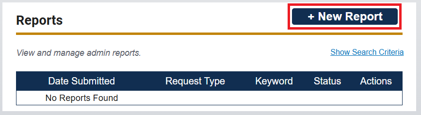 XMS Dashboard with 'Reports' tab highlighted