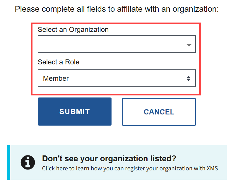 How to Affiliate with an Organization as a Member